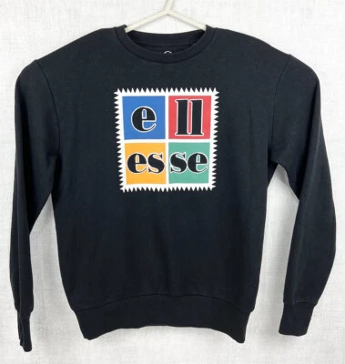 £13.49 • Buy Ellesse Jumper Mens Sweatshirt Black Size Medium
