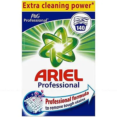 Ariel Professional Laundry Detergent Cleaning Washing Powder 140 Wash Pack 9.1kg • £37.99
