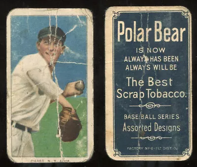 T206 Hal Chase Throwing Dark Cap ~~ PR Condition  ~~ Polar Bear Back • $59.99