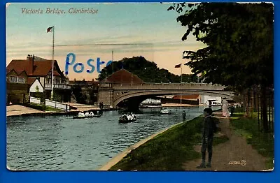 £1.49 • Buy Old Postcard Victoria Bridge Cambridge Cambridgeshire Nr Newmarket Ely St Neots