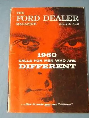 Vgc Vintage Jan-feb 1960  The Ford Dealer  Magazine Vol 14 #7 • $9.99