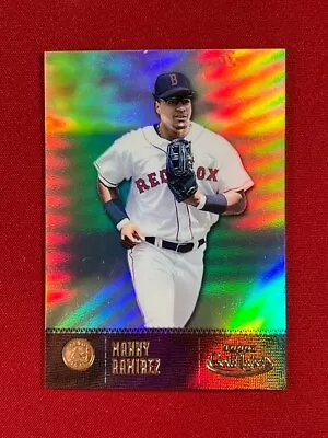 2001 Topps Gold Label Manny Ramirez #71 Class 1 Refractor Boston Red Sox • $1.99