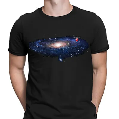 You Are Here Space Map Novelty Mens T-Shirts Tee Top #NED • £9.99