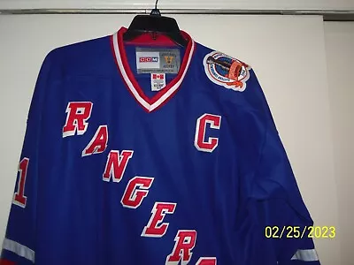 NY Rangers Mark Messier 94 Heroes Of Hockey Jersey 52 NWT • $139.99