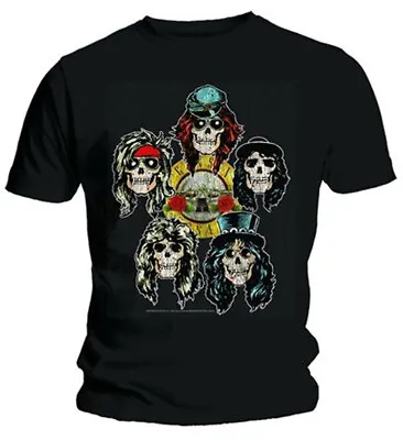 Guns N Roses Vintage Heads T-Shirt OFFICIAL • £15.19