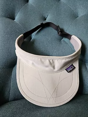 Vintage Patagonia Visor Strapback Hat Khaki Outdoors Fishing Hiking Beach Golf • $21.95