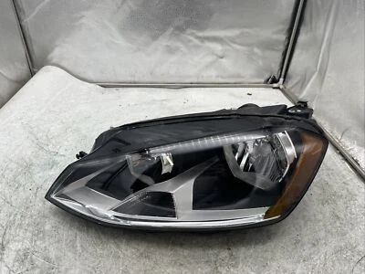 $118.07 • Buy 2015 2016 2017 Volkswagen Golf MK7 Headlight Left LH Driver Halogen Headlamp