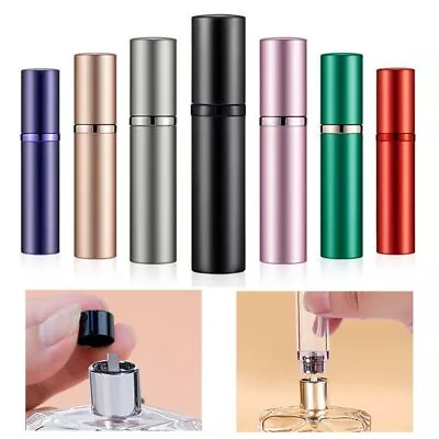 Matte Spray Bottle 5ml Travel Perfume Atomizer  Sample Vials • $7.37