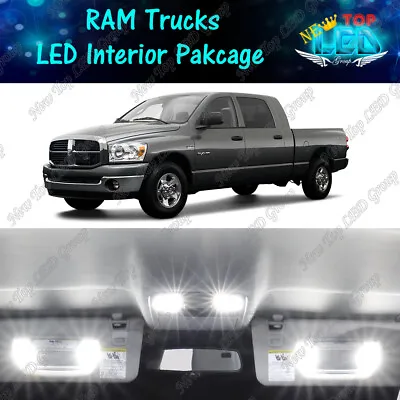$15.99 • Buy White LED Interior Lights Package Kit For 2003 - 2008 RAM 1500 2500 Mega Cab