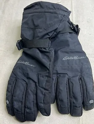 Eddie Bauer Black Insulated Gloves Medium • $18.99
