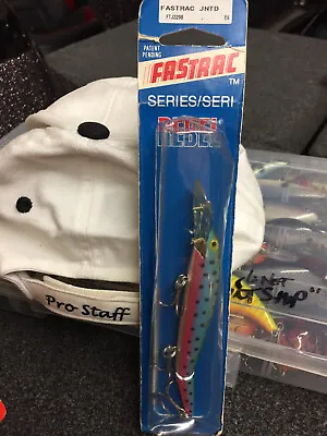 Rebel Fastrac Jointed Jerkbait FTJ2298 E6 NIP RAINBOW TROUT DISCONTINUED RARE! • $16.99