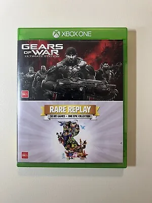 Gears Of War-Ultimate Edition + Rare Replay (30 Hit Games) - Xbox One • $24.95