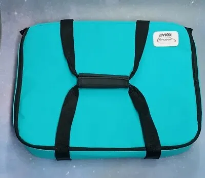 PYREX Portables Way To Go Insulated Zipper Carrying Case Bag Cold Hot 16x12x3.5 • $18.25