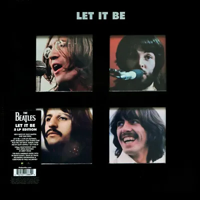 $159.99 • Buy THE BEATLES - Let It Be (Super Deluxe 4LP+12  EP Box Set W/ 100 Page Book, 2021)