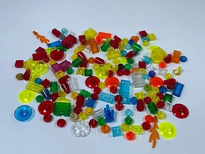 LEGO Bulk Lot Mostly Transparent Parts Classic Town Space City • $12.95