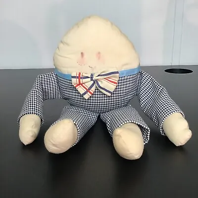 Humpty Dumpty Doll Vintage Stuffed Plush Toy Collectibles Rare • $8