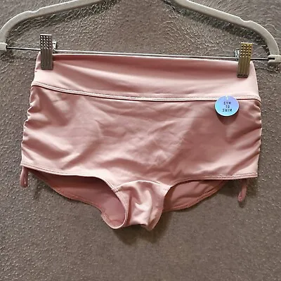 Pink Victorias Secret Women Swimwear Small Pink Gym To Swim Logo NWT • $15.91