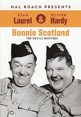 Laurel And Hardy 2 Dvd Set - Bonnie Scotland - The Devils Brother- New/sealed • £6