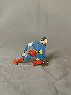 Marx Superman Roll Over Plane Pre Production Piece 1940’s Prototype Hand Painted • $2500