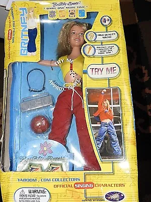 1999 BRITNEY SPEARS Singing Doll Baby One More Time YABOOM Box Accessories Works • $254.77