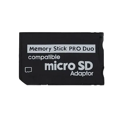 Micro SD HC TF Card To Memory Stick MS Pro Duo Reader Adapter Converter PSP SDHC • $8