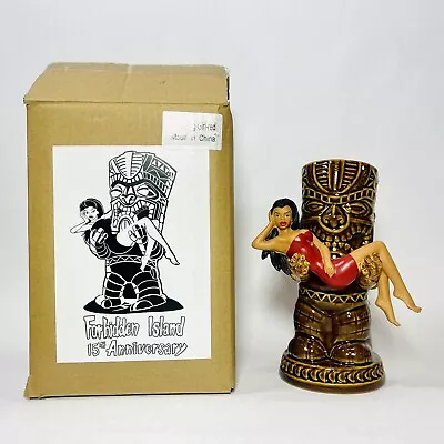 Tiki Mug Forbidden Island Mug 15th Anniversary  Red Dress Munktiki Brad Parker • $300