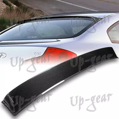For 2003 - 2007 Infiniti G35 Coupe Carbon Fiber Rear Window Roof Visor Spoiler • $142.50