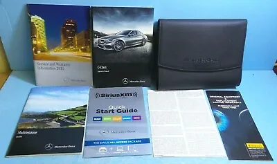 15 2015 Mercedes Benz C-Class/C 250/C 300/C 350/C 400/C 63 AMG Owners Manual  • $19.95