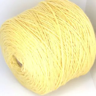 Yellow Sun MERINO WOOL BULKY WEIGHT Yarn On Cone For Hand Machine Knitting Craft • $70.02