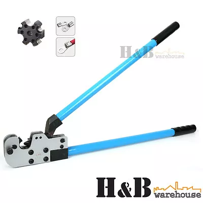 $92.77 • Buy 8 - 95 Mm² Battery Terminal Cable Lug Anderson Plug Crimp Crimper Crimping