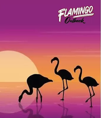 Fridge Decal Jayco Hawk Flamingo Swan Fridge Sticker Print Custom. • $32.99