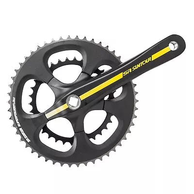 Crankset Road SRST VX 170x50-34 SQR Black • $48.95