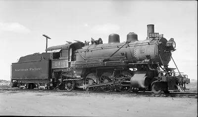 Northern Pacific NP Railroad 2416 2-6-2 Grand Forks MN 8-55 Negative 4575 • $14.99