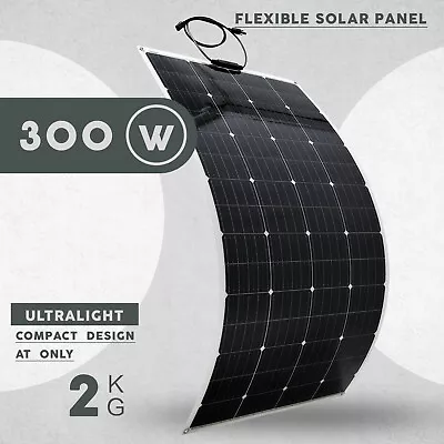 12V 300W Flexible Solar Panel Mono Caravan Camping Home Battery Charge 300 Watt • $139