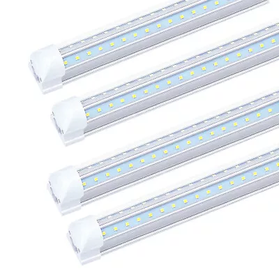 T8 8FT Led Shop Light Fixture 8Foot T8 Integrated Led Tube Light Bulbs V-shaped • $359.90