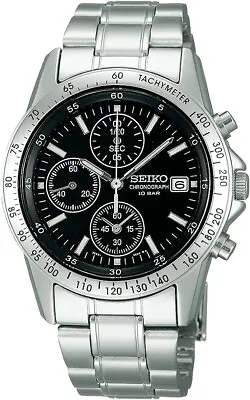 SEIKO Spirit Chronograph Men's Wristwatch Watch Quartz SBTQ041 • $100