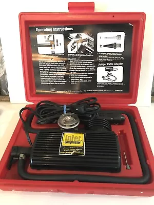 Vintage InterCompressor / Roadrunner - Air Compressor  12 Volt DC Compact Travel • $39.99