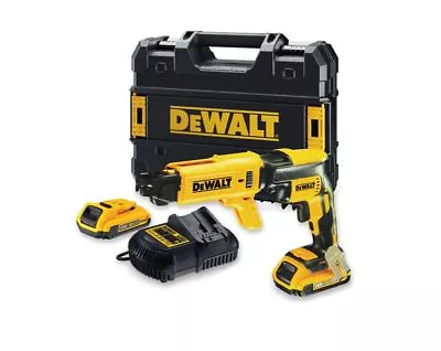 £246.25 • Buy DEWALT DCF620D2K-GB 18 V XR Brushless Collated Drywall Screwdriver, 2 X 2 Ah, Mu