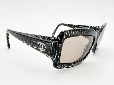 Authentic Chanel 5161 Sunglasses FRAMES Black Clear 57[]17-135 Lace G961 • $342.17