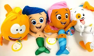 Bubble Guppies Gil Molly Mr Grouper  Bubble Puppy 4 Plush Doll 9  New  SALE • $19.99