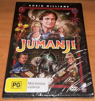 Jumanji (2017 : 1 Disc DVD) Brand New Sealed In Plastic Region 4 • $7.40