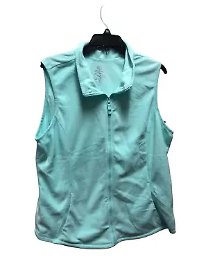 Made For Life Women’s Teal Blue Soft Sweater Vest Size XL • $22