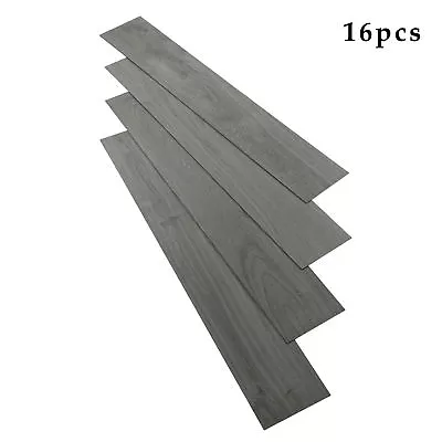 Self-Adhesive Vinyl Flooring Planks Hardwood Wood Peel 'N Stick Tiles- 16 Pieces • $29.99