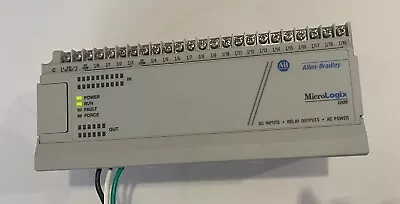 Allen Bradley 1761-L32BWA Ser /E MicroLogix 1000 120/240VAC 20-In-24VDC/12-Out  • $225