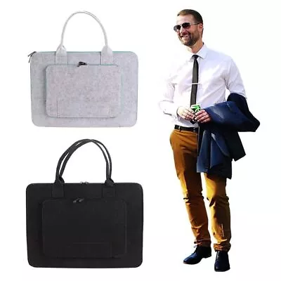 Document Felt Commute Briefcases Large Capacity Business Briefcases  Lawyer • $26.36