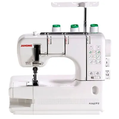 Janome CoverPro 900CPX Coverstitch Serger Machine With Warranty • $559