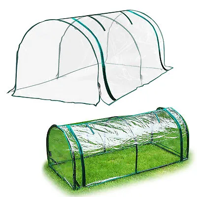 Small Greenhouse Portable Cover Garden Grow Tent Green House Plant PVC Covers • $31.48