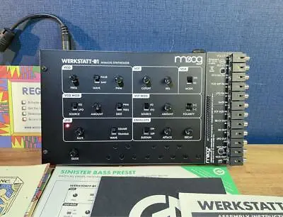 Moog WERKSTATT-01 Modular Synth With CV Expander • $395.97