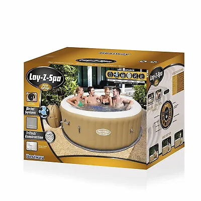 Bestway Lazy Spa Lay-Z-Spa Palm Springs Hot Tub Garden Pool 6 People Older Model • £280