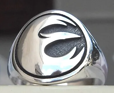 $90 • Buy Solid Sterling Silver 925 Star Wars Phoenix Squadron Rebel Handmade 3D Ring
